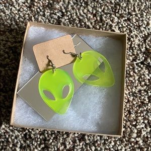 Alien Earrings